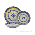 Vendita calda Belle fashion pad stampa tableware in ceramica